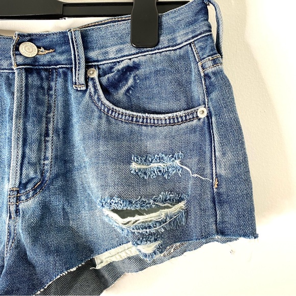 We The Free Button Fly Cut-Off Jean Shorts - Picture 3 of 7